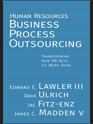 cover image of Human Resources Business Process Outsourcing